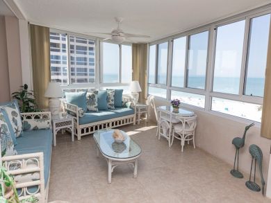Enjoy  Views of the Gulf from this Two Bedroom Siesta Condo